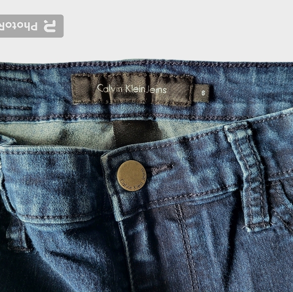 Calvin Kleins Jeans dark blue size 6 - Picture 2 of 3